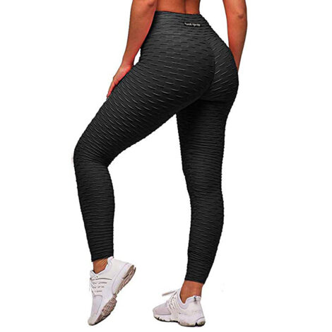 Honeycomb Black Flex High Waist Leggings